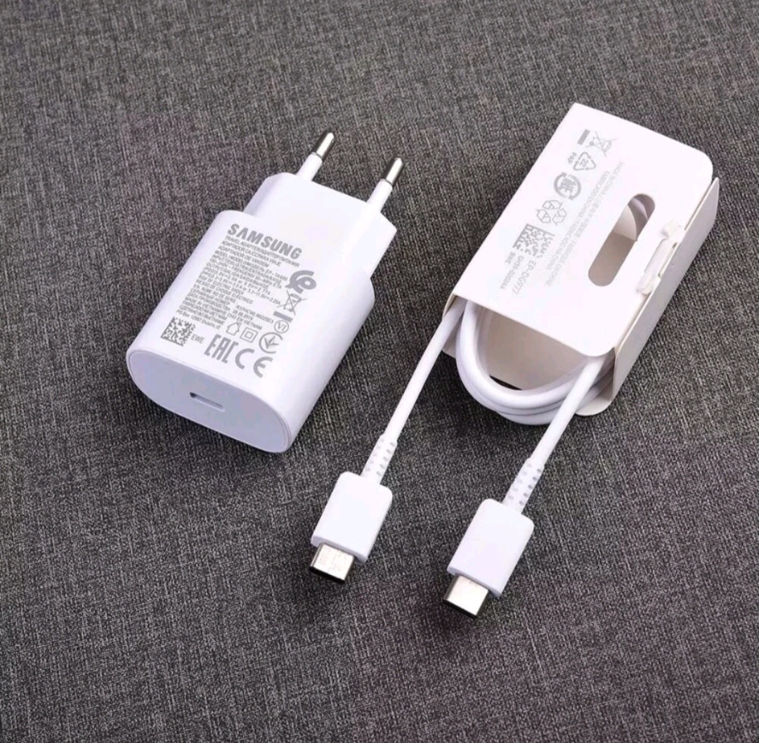 Bộ sạc nhanh cho samsung 25W. cổng ra Type c ( chuẩn 25W)