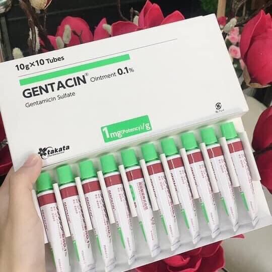 [Chính Hãng] Kem Tri Sẹo Nhật Bản Gentacin (10G) Xóa Sẹo Mờ Sẹo Thâm