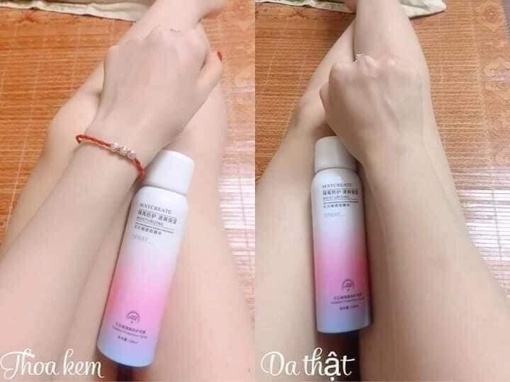 Xịt chống nắng MAY CREATE chuẩn nội địa