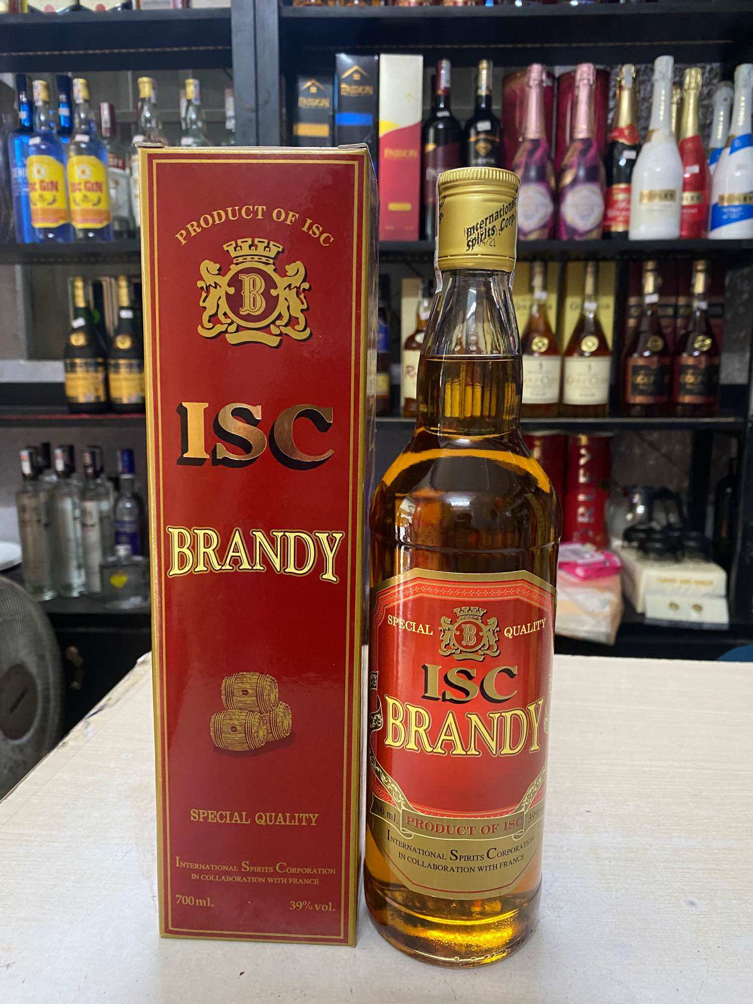 ISC BRANDY Việt Nam 39% 700ml
