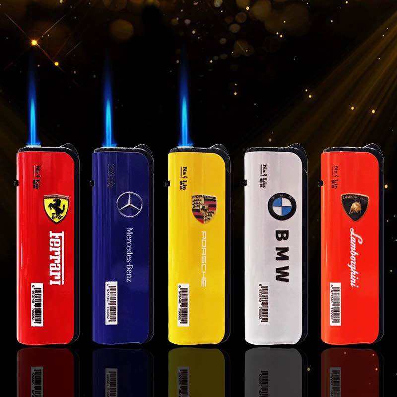 Combo 5cái Hột quẹt khò thân kim loại in Hình Đẹp các Hãng Xe và nhiều kiểu hình, giao ngẫu nhiên kiểu dán