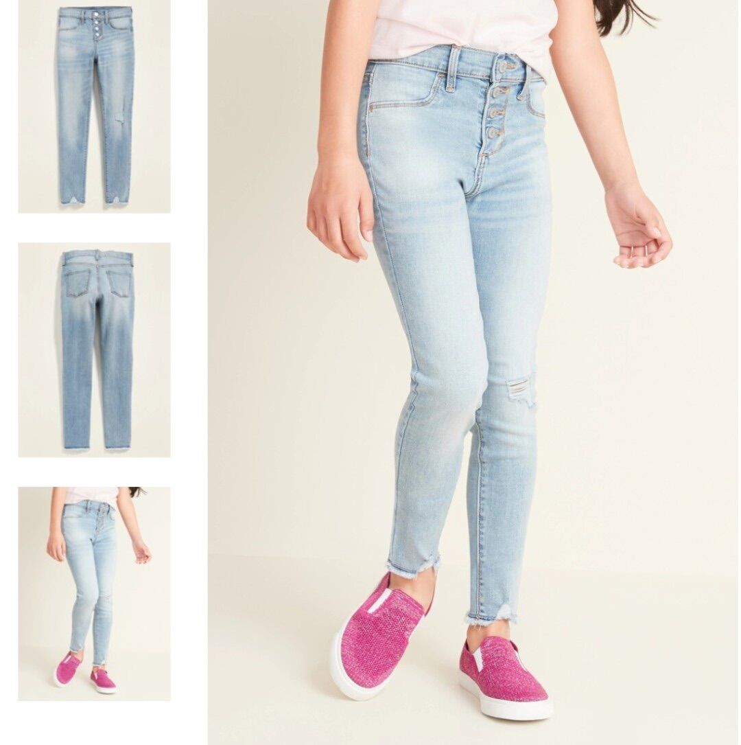 Quần jean dài cho bé gái Old Navy xuất xịn