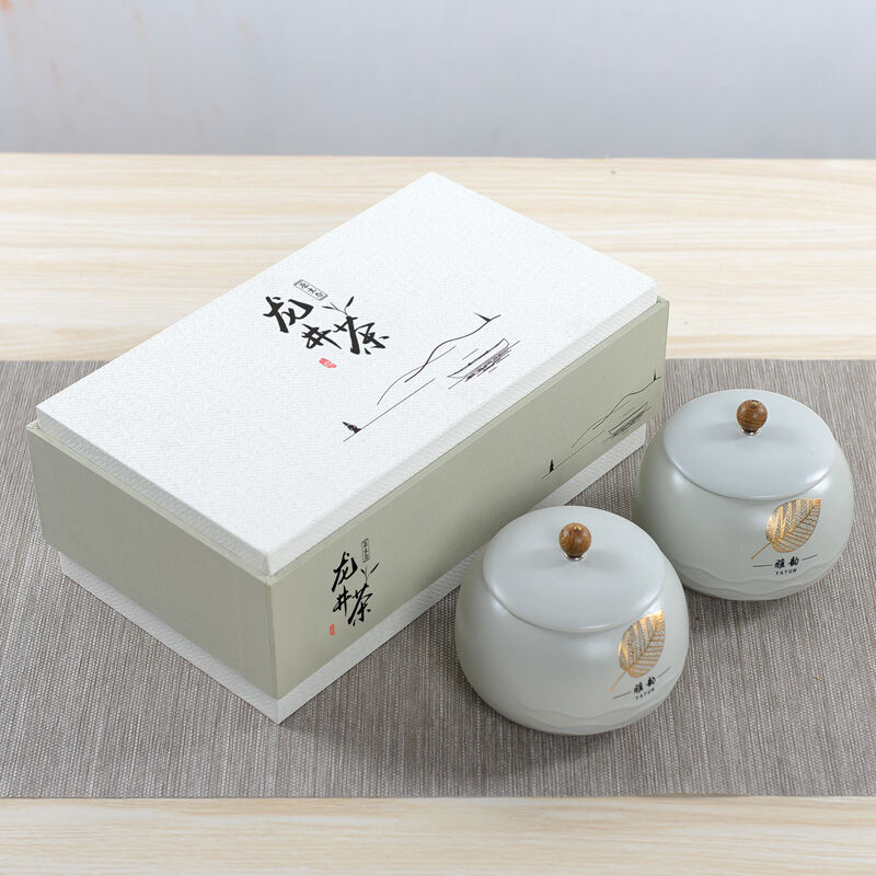 Bình Đựng Trà Gốm Sứ Cao Cấp Yongneng Handmade Hộp Đựng Trà Trà Xanh Trà