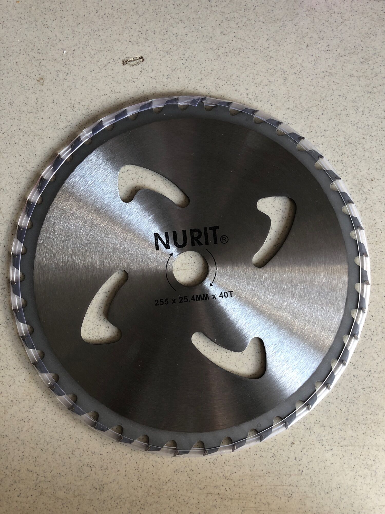 Lưỡi cắt cỏ tròn Nurit 250mm (Giá sĩ mua càng nhiều càng rẻ)