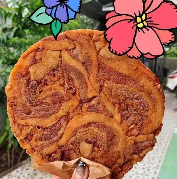 Bánh top mỡ ba rọi vừa giòn vừa dẻo vị đậm đà ăn không ngán