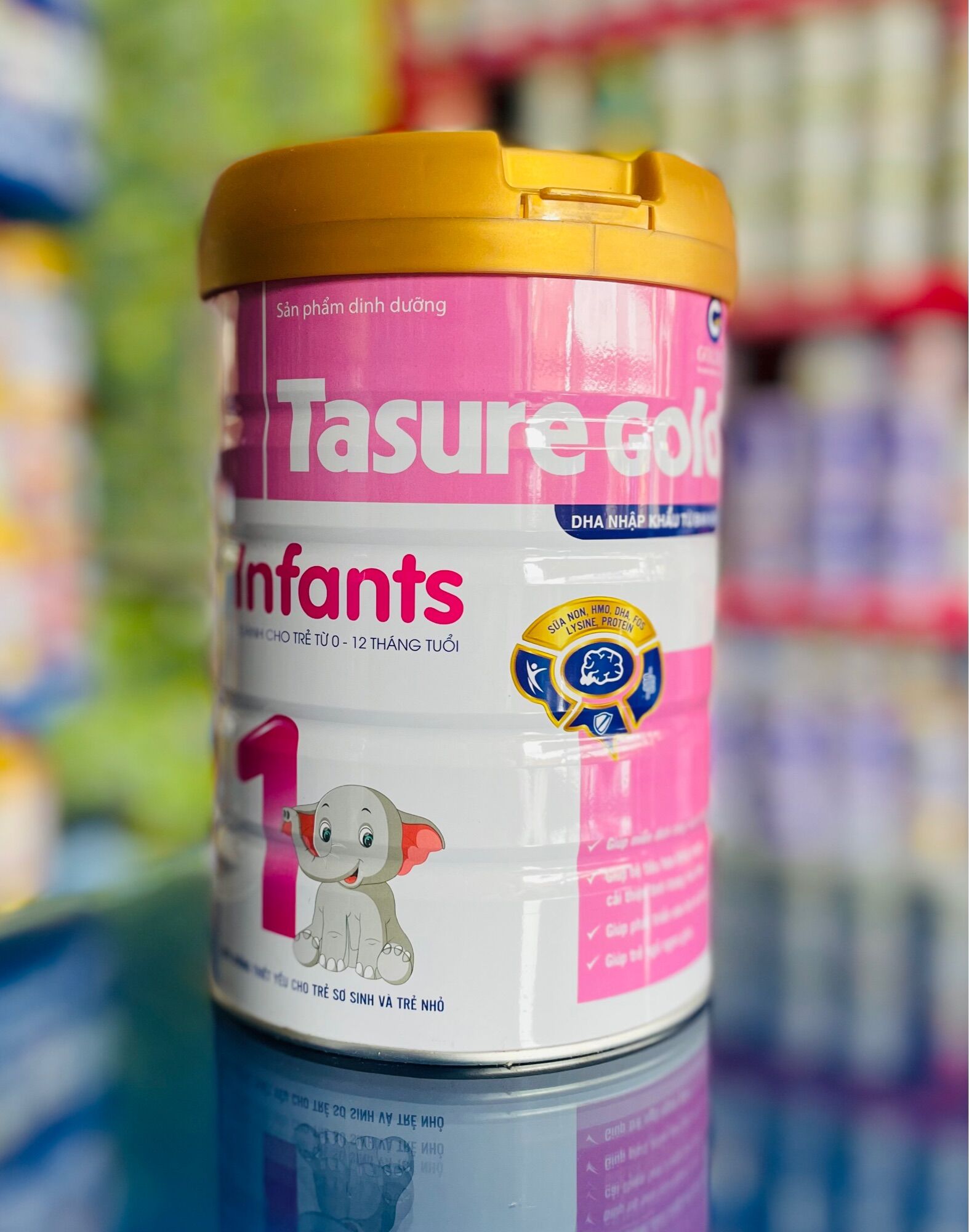 [Combo 2 Lon] Sữa bột Tasure Gold Số 1 (900g)