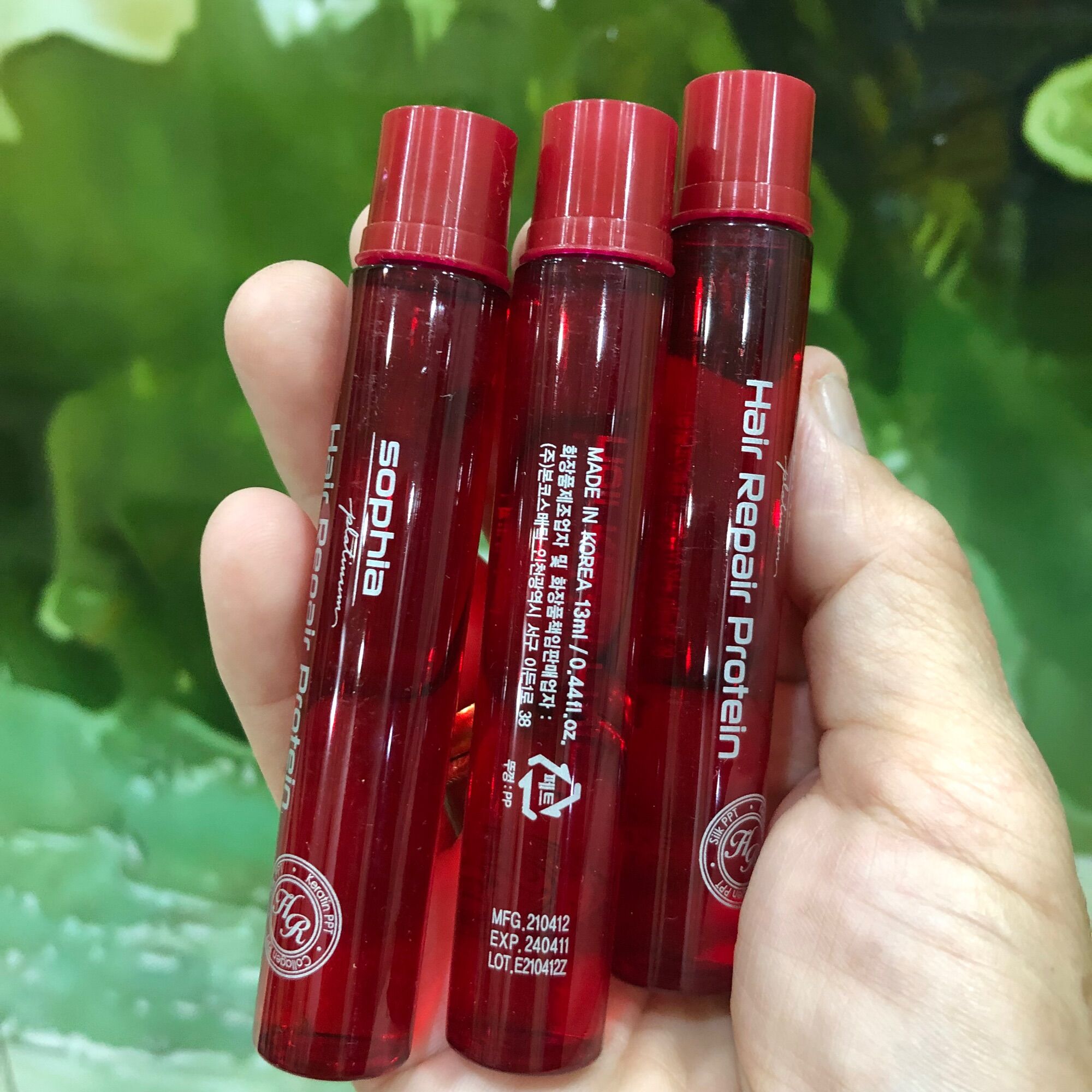COMBO - 3 lọ Protein siêu phục hồi tóc hư tổn nặng 13ml