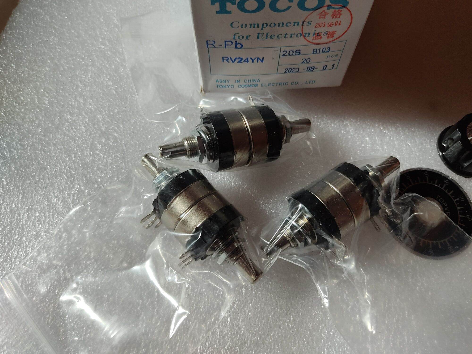 Chiết áp, Biến trở RV24YN, 10K, Tocos