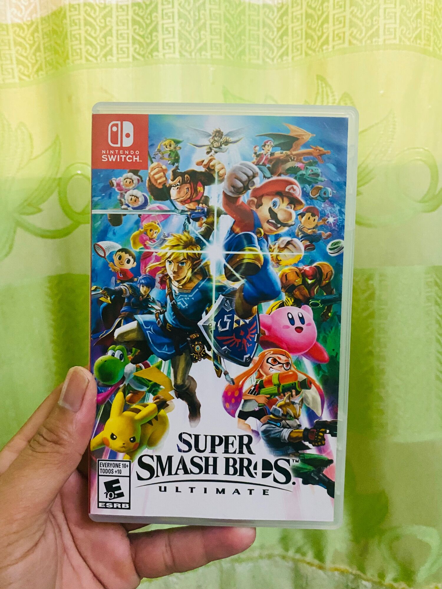 Đĩa game switch: super smash bros ultimate