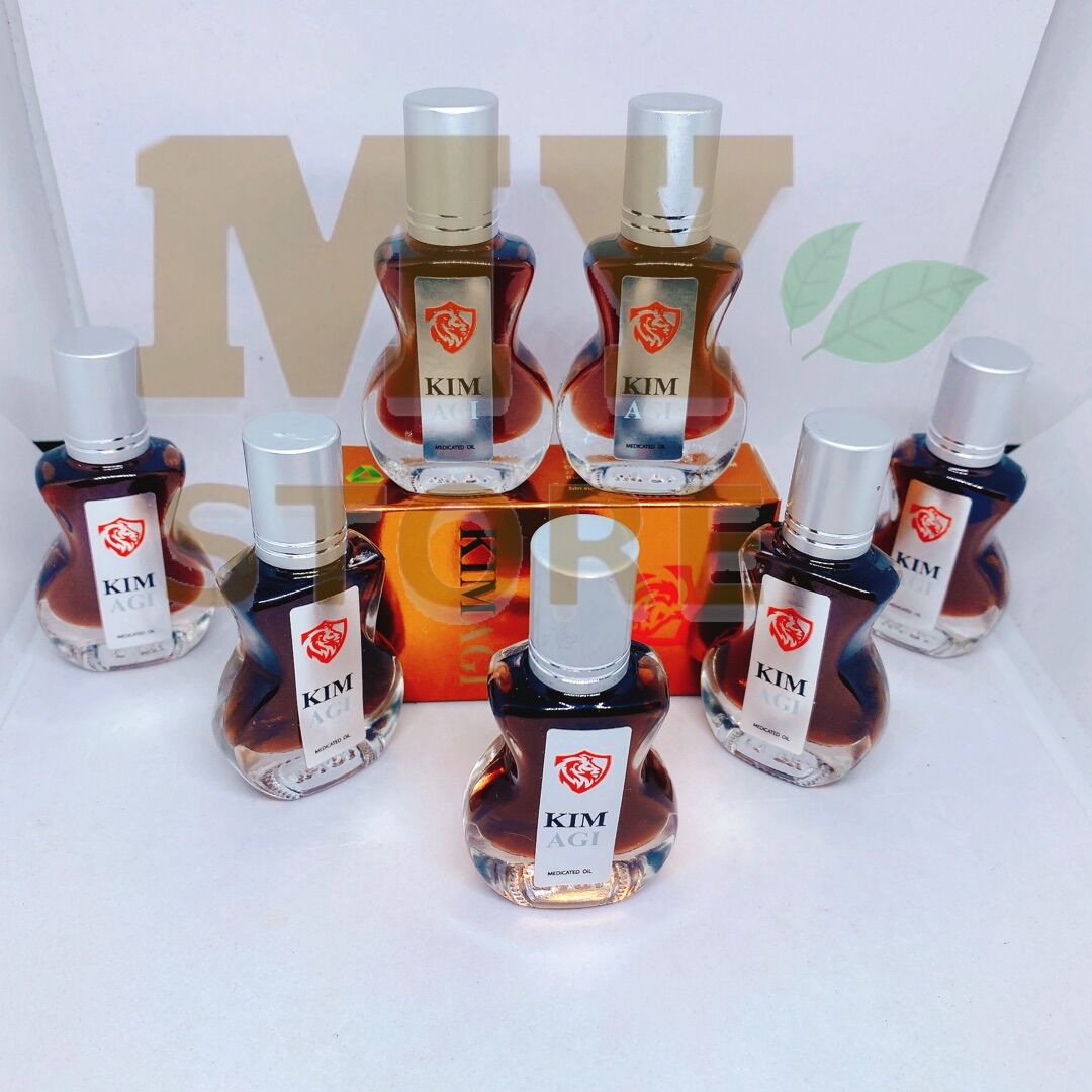 ( Chính Hãng) Dầu Lăn Kimagi Nâu Hương Nước Hoa 9ml