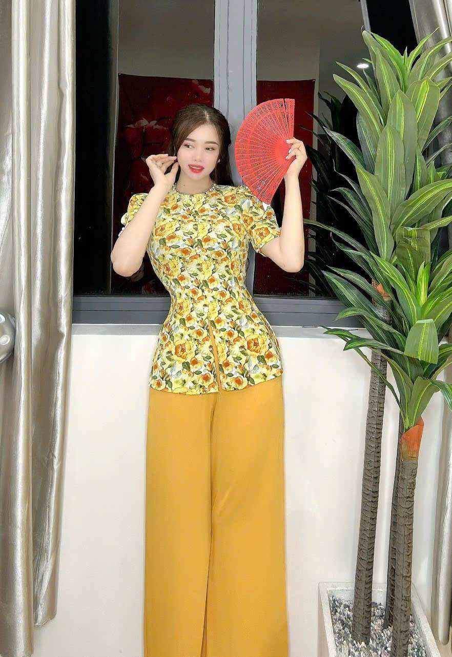 Đồ Lam Đi Chùa Lụa Đẹp Cao Cấp Trang Nhã