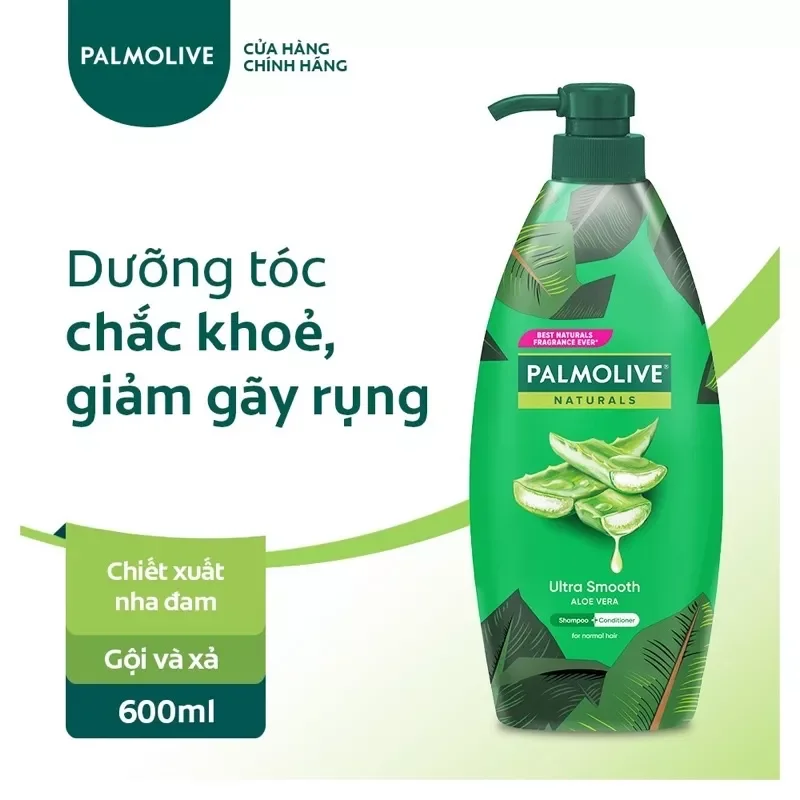 Dầu gội xả 2in1 Palmolive 600ml/180ml (date mới)