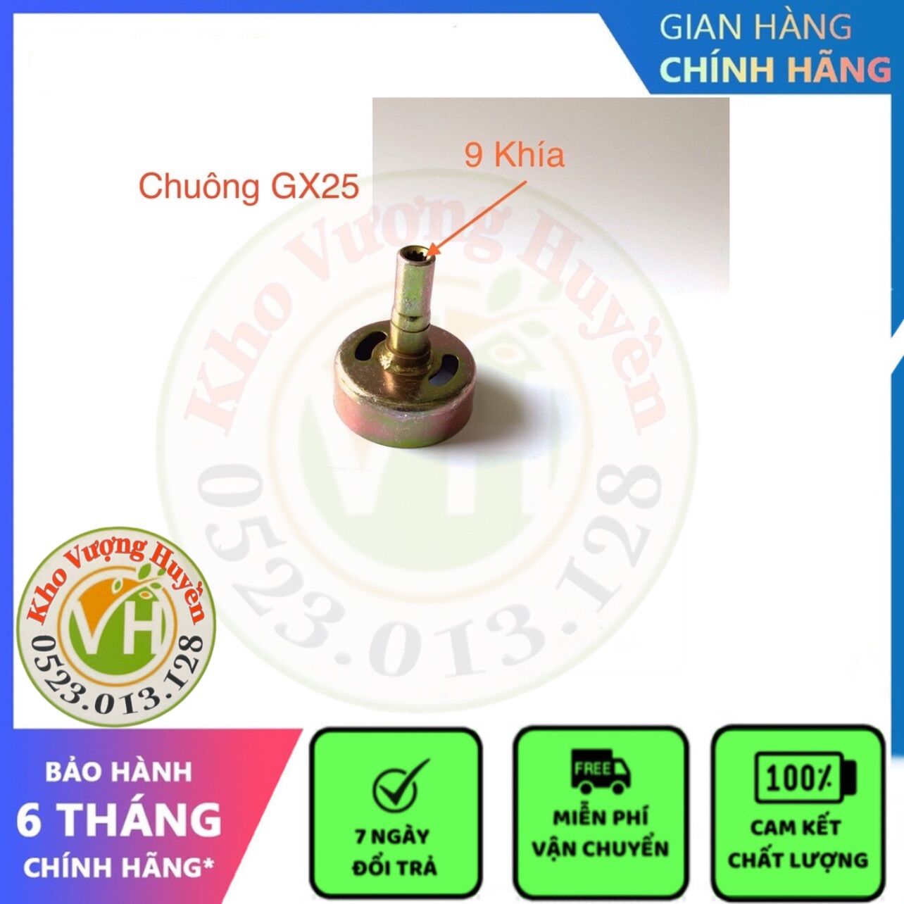 Chuông bố côn máy cắt cỏ gx35 - gx25