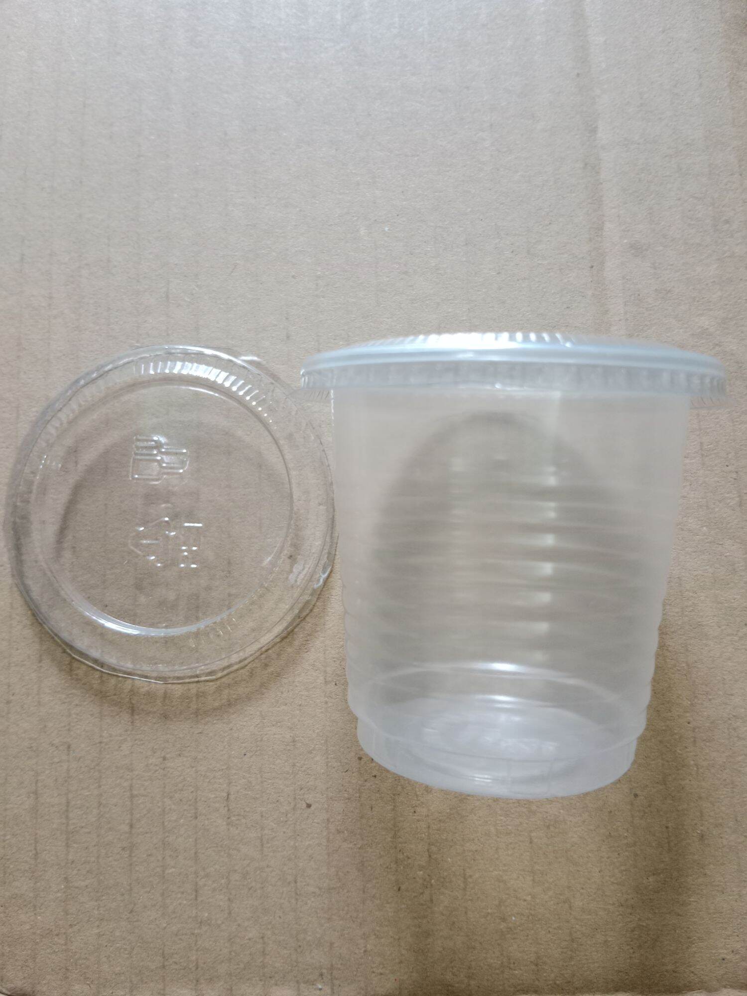 [HCM] Combo 100 ly nhựa 140ml, ly rau câu (có kèm nắp)