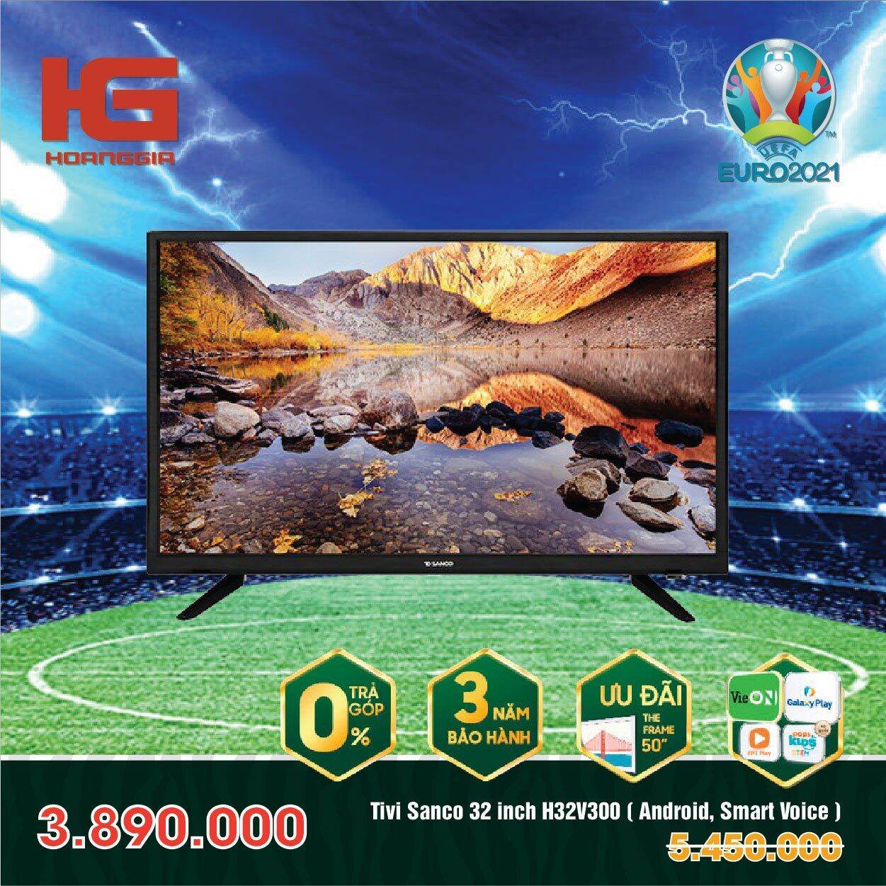 Tivi Vsmart 55 inch 4k KD6800