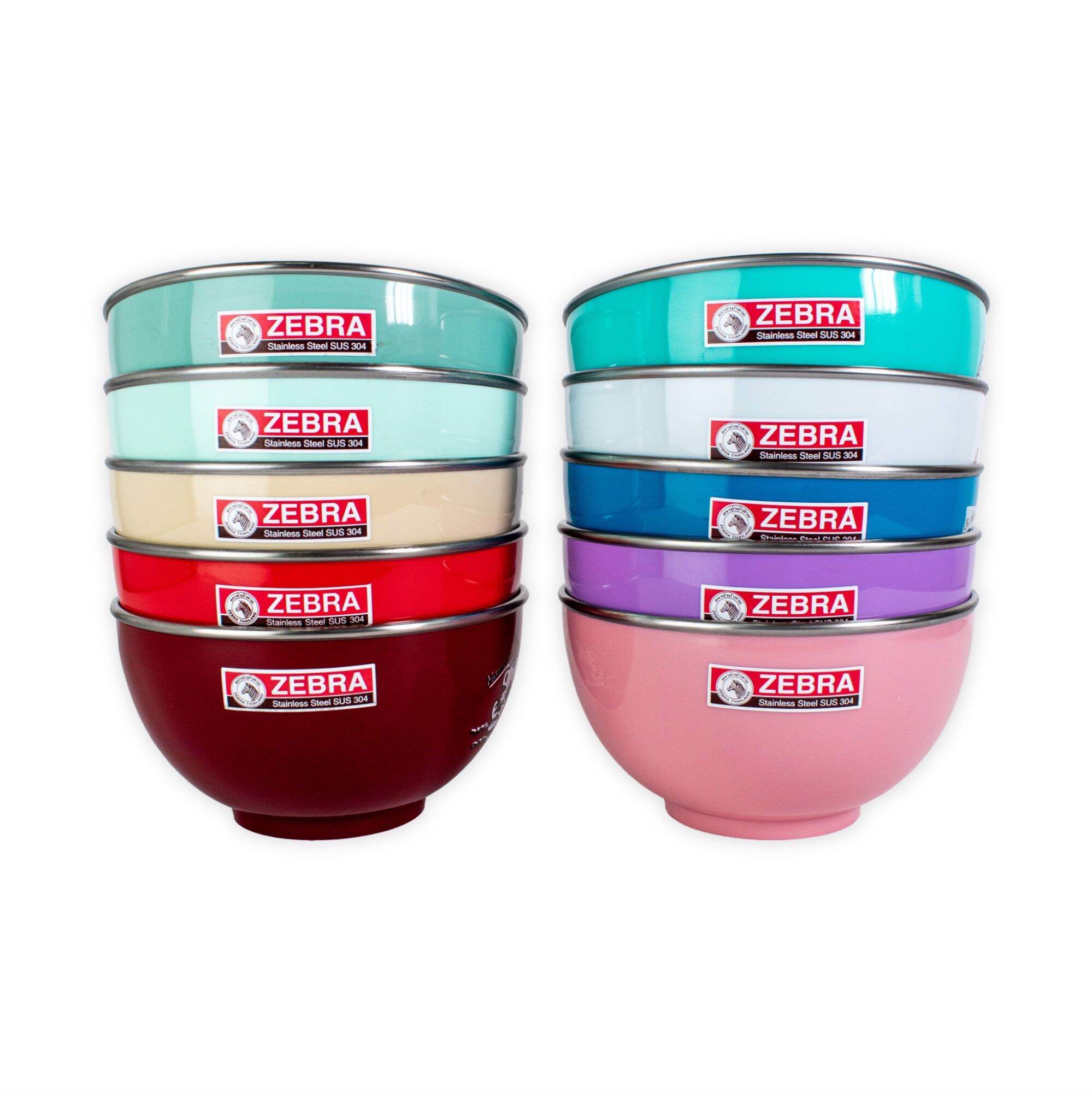 Tô zebra 2 lớp cách nhiệt - ramen lucky 15cm - 135202