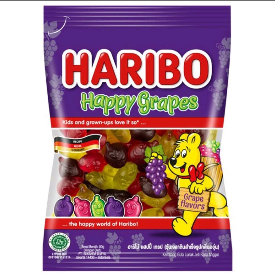 Kẹo dẻo Haribo Grapes 80g