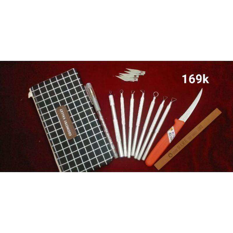 combo bộ khắc cạo dưa cơ bản
