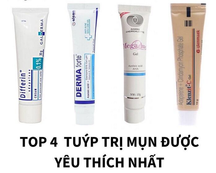 Kem giảm thân mụn ẩn, mụn trứng cá, mụn viêm