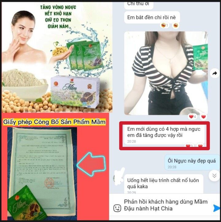 Mầm Đậu Nành Hạt Chia