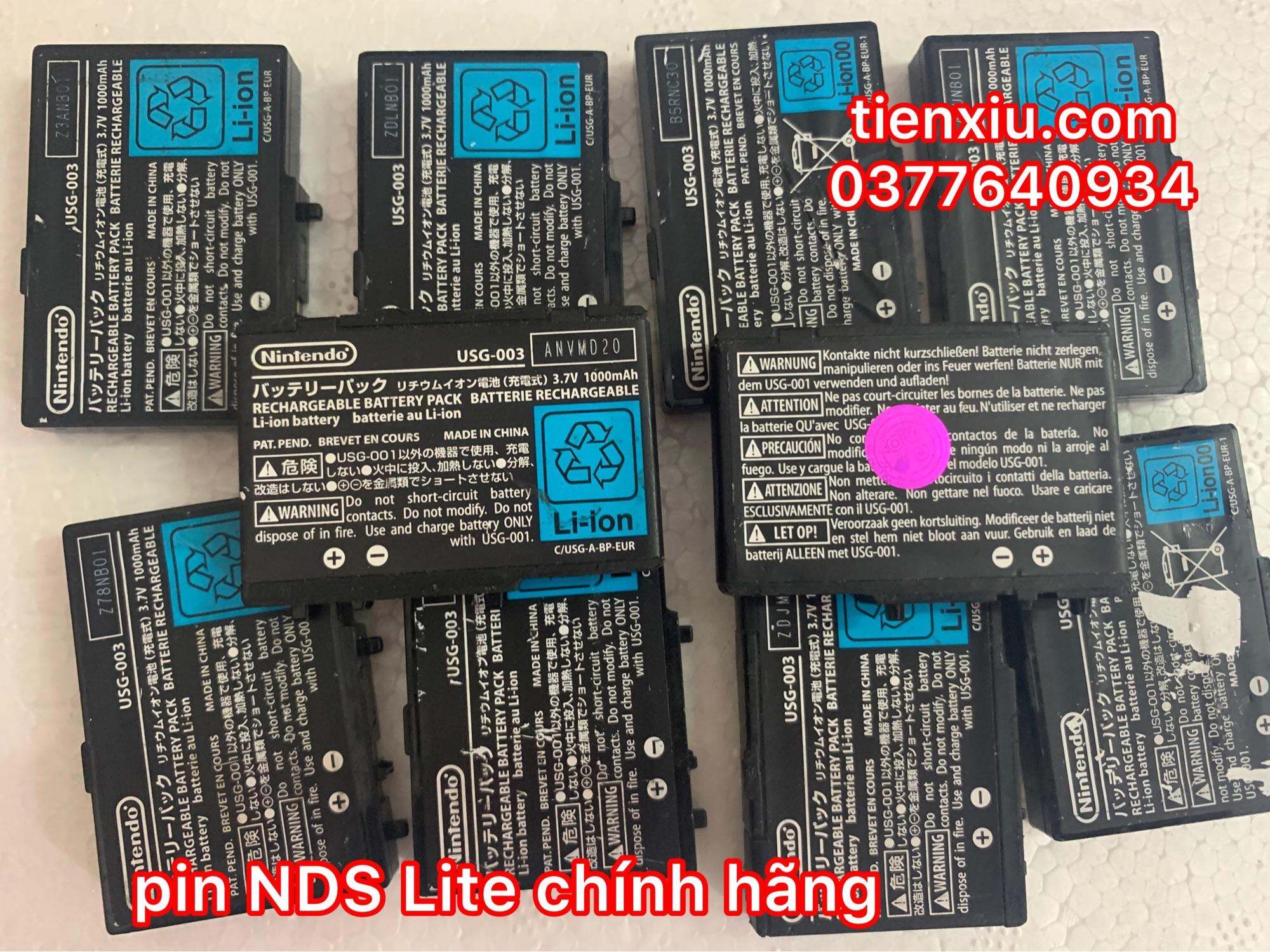 pin Nintendo Dslite bóc máy chính hãng dslite