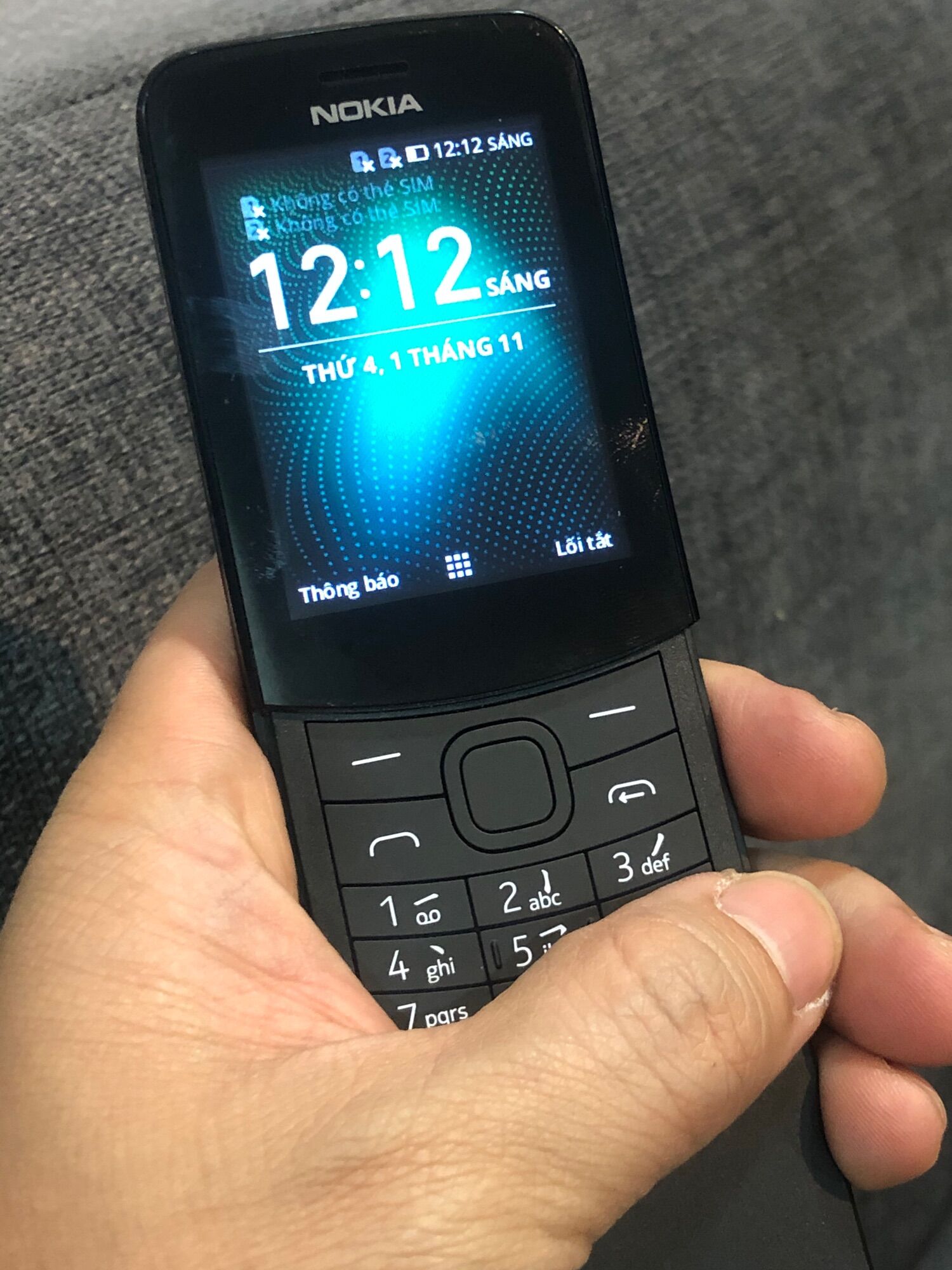 Nokia 8110 Black 2 sim 4G Zin Chính Hãng