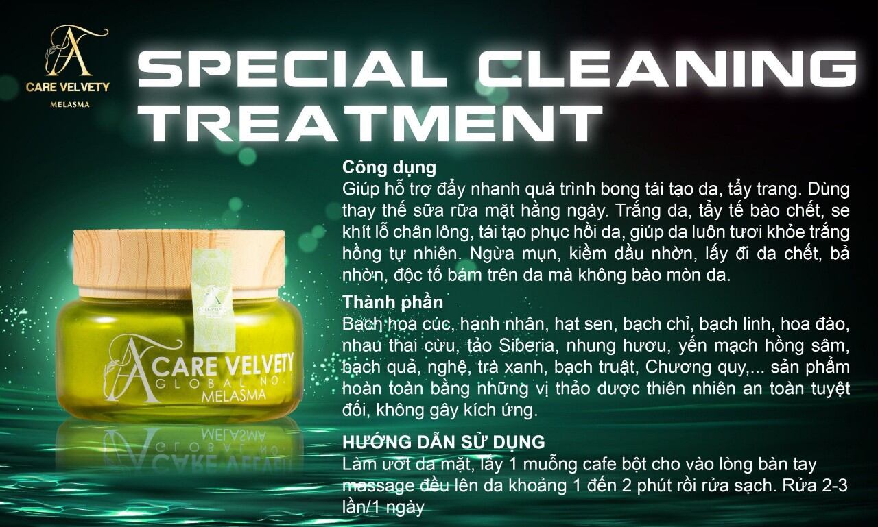 Bột rửa mặt thảo dược