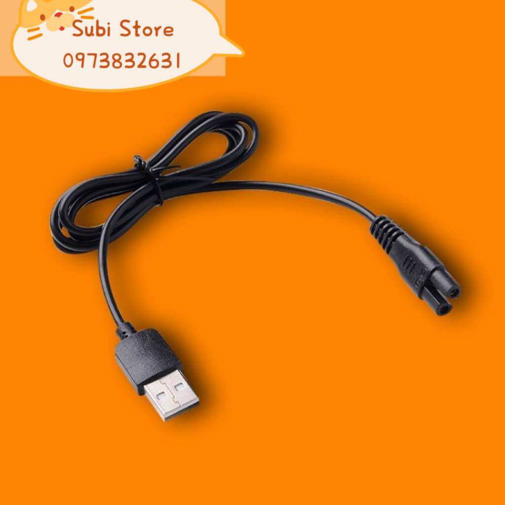 Dây cáp sạc tông đơ đa năng USB 5V dùng cho nhiều dòng tông đơ