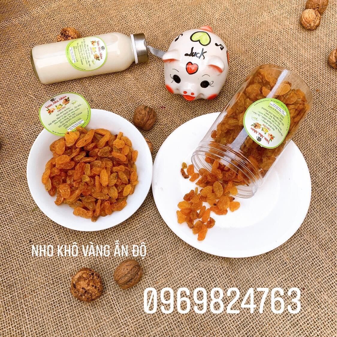 Nho vàng Ấn Độ sấy dẻo
