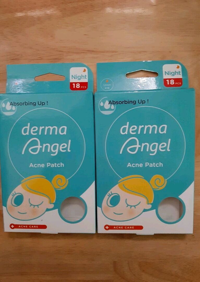 Miếng dán mụn Ban ngày và Ban đêm Derma Angel