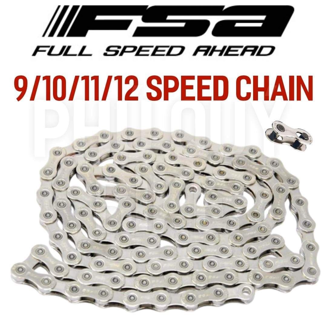 Sên xích xe đạp hiệu fsa đài loan 9/10/11/12 tốc độ