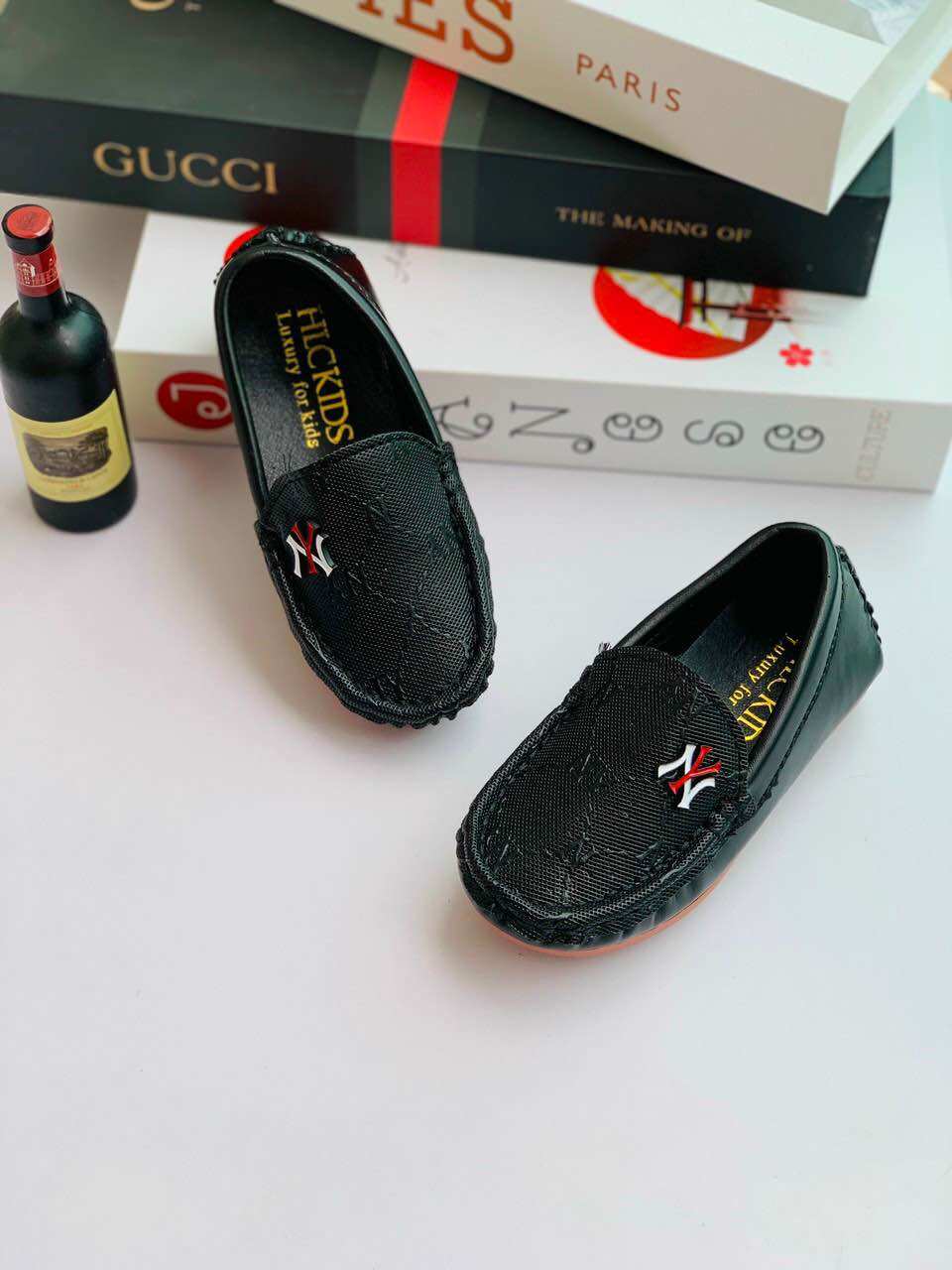 Giày lười trẻ em da mềm (xả kho)