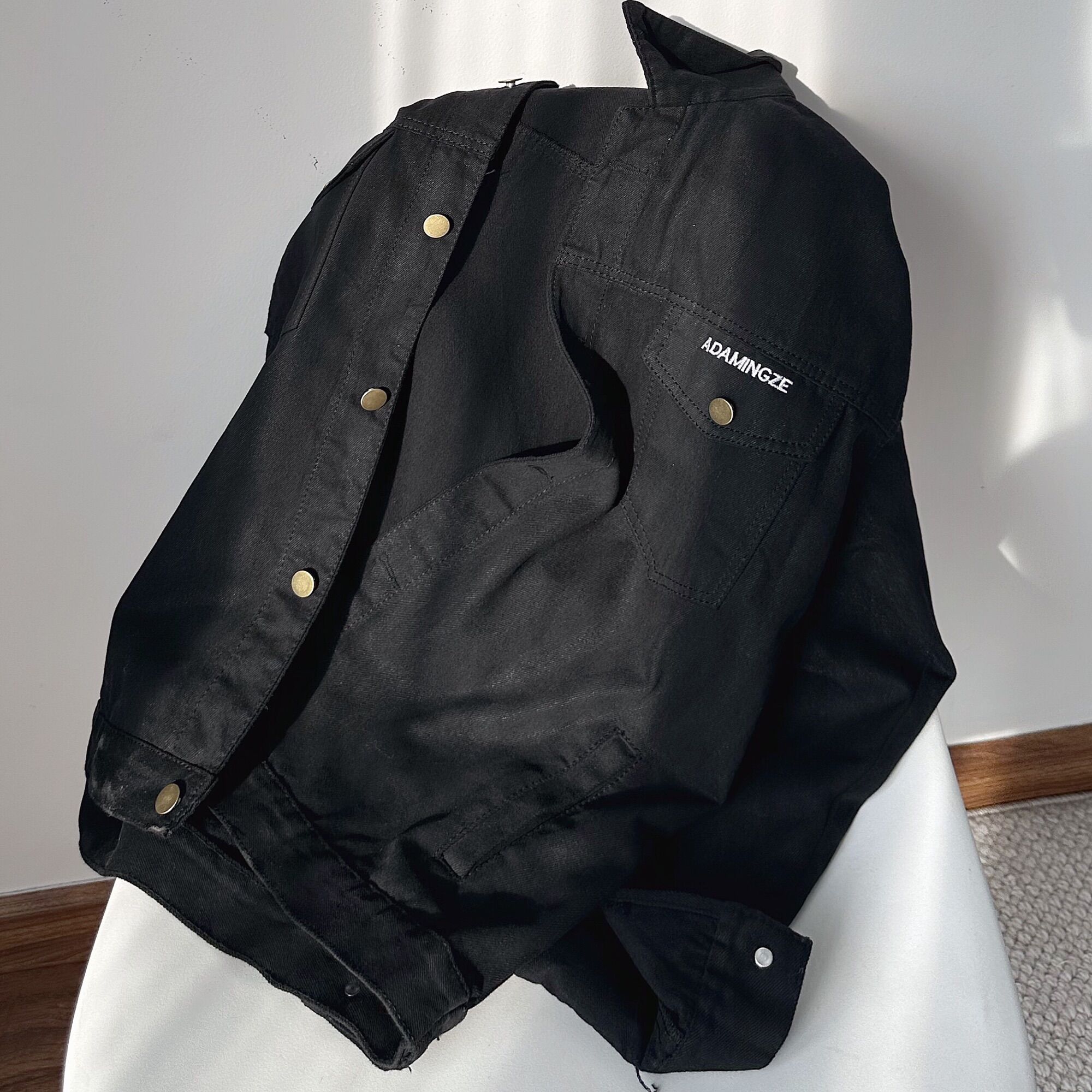 Áo khoác Jeans trơn ADAMINGZ _HT.Store96