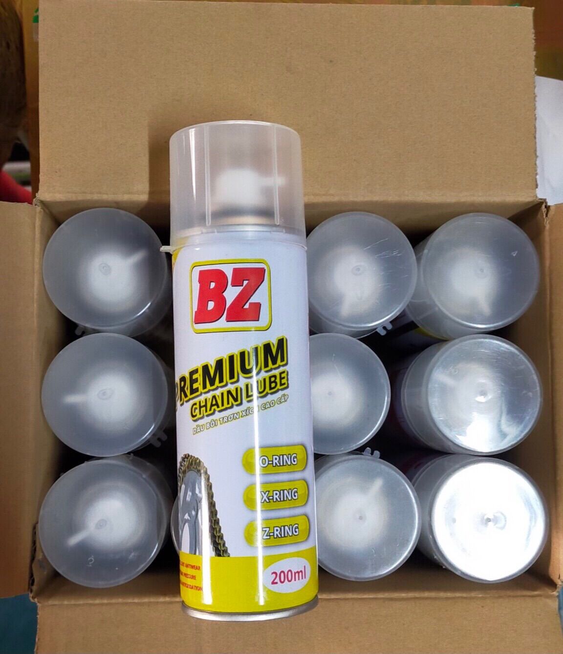 Xịt mini 2in1 chain lube bz