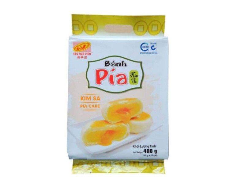 Bánh pía tân huê viên kim sa đậu