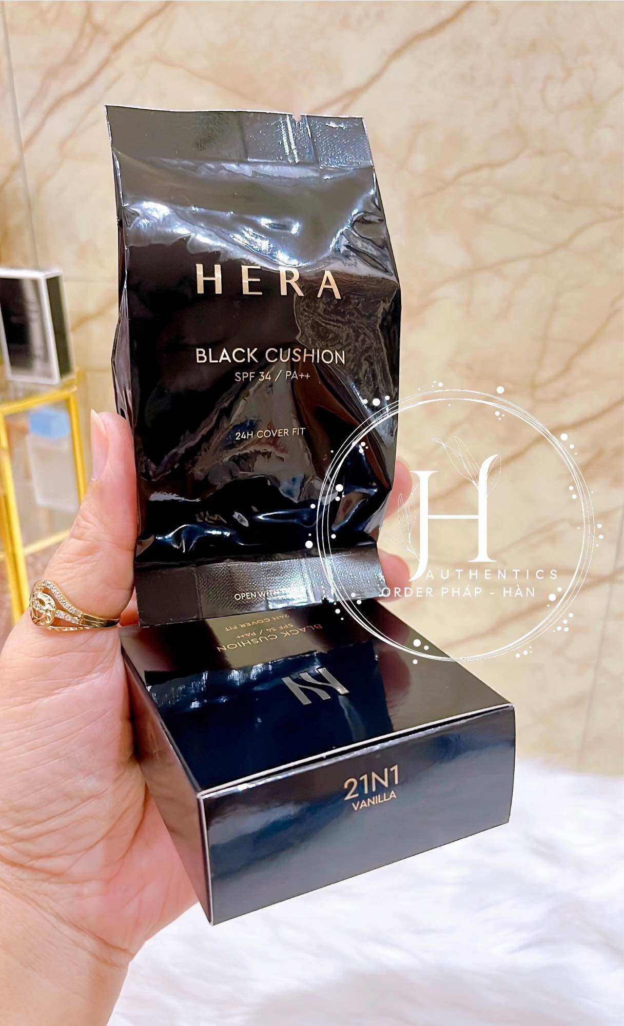 [HCM]Lõi cushion HERA BLACK CUSHION TONE 21 ( Bảng Mới )