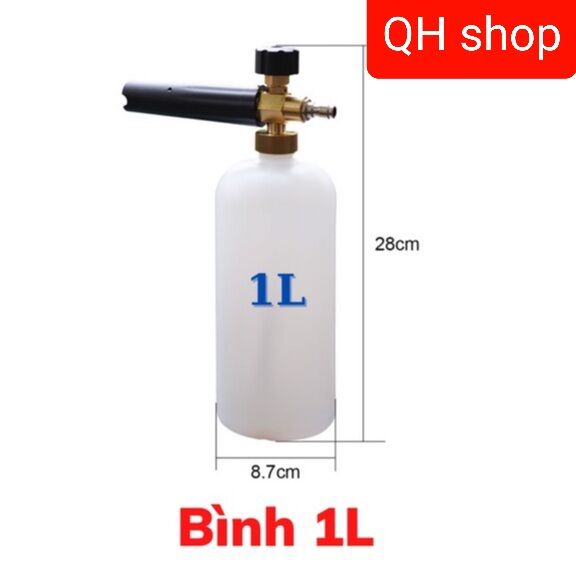 Bình Phun Tạo Bọt Tuyết Mini ( rửa xe 1 lít )