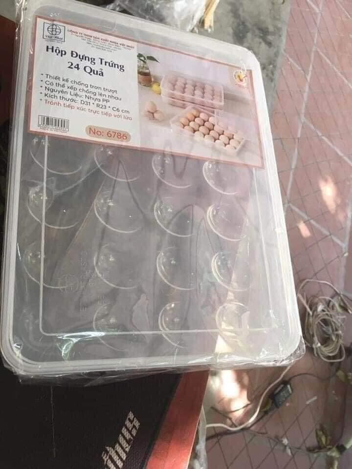 Hộp đựng trứng Việt Nhật 24 quả