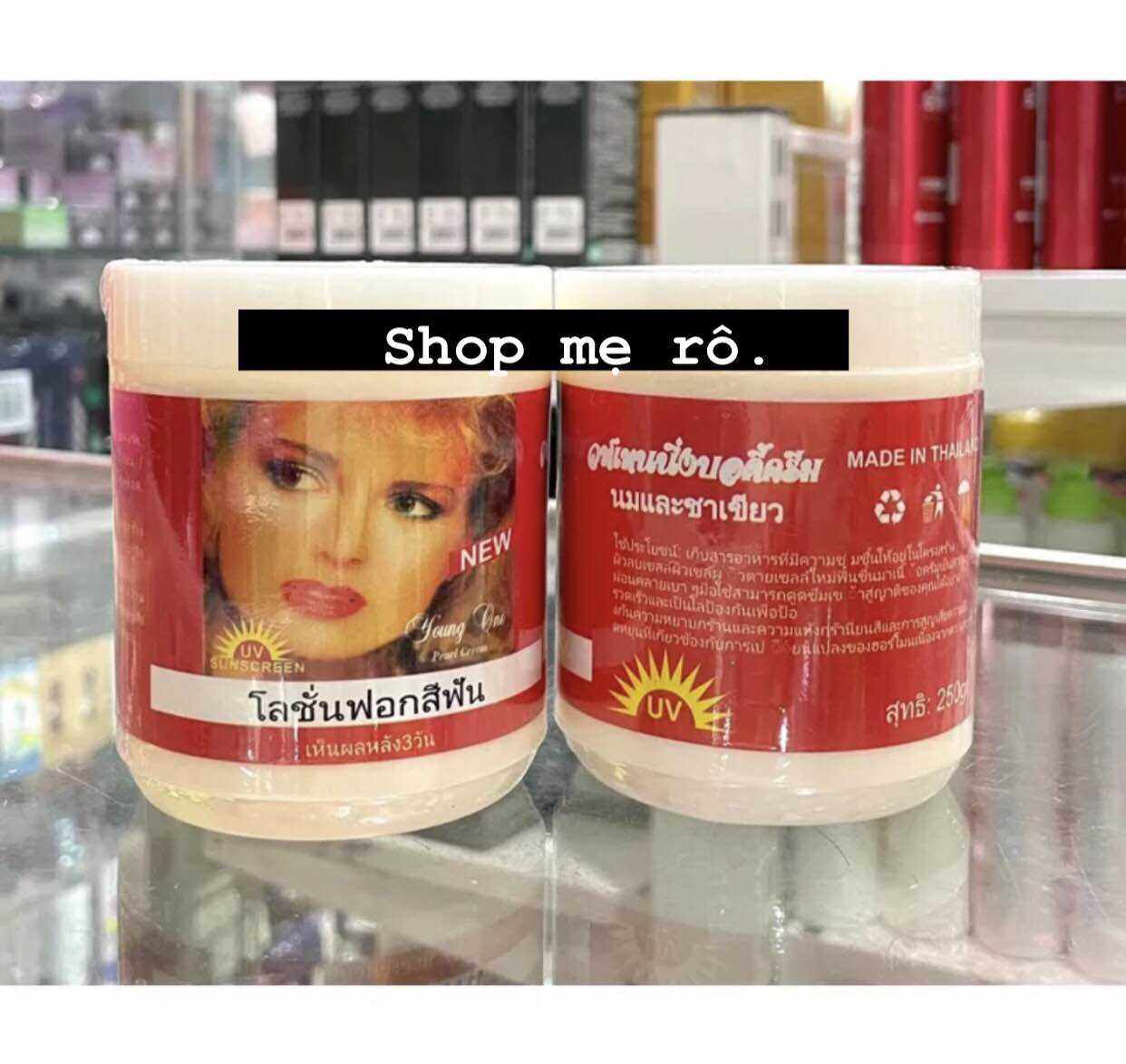 kem cốt cô gái tóc xù Thái Lan hủ 250gram