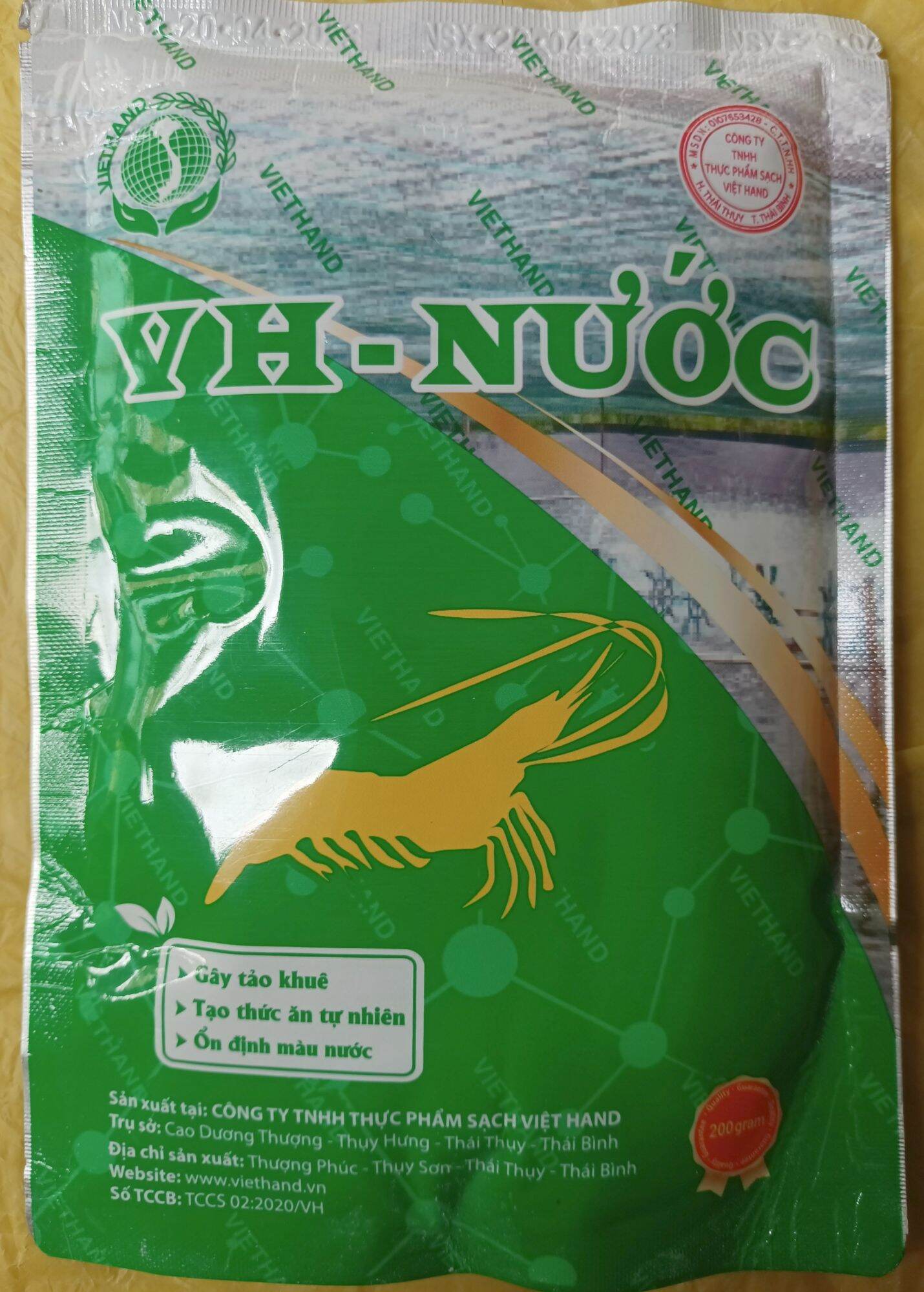 Men vi sinh xử lý nước nhiễm khuẩn vh-nước