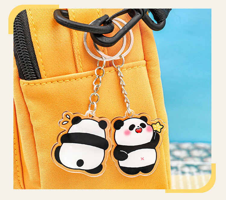 Móc khóa gấu trúc panda dễ thương