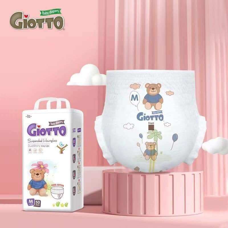 Combo 100 miếng bỉm gấu Giotto fullsize