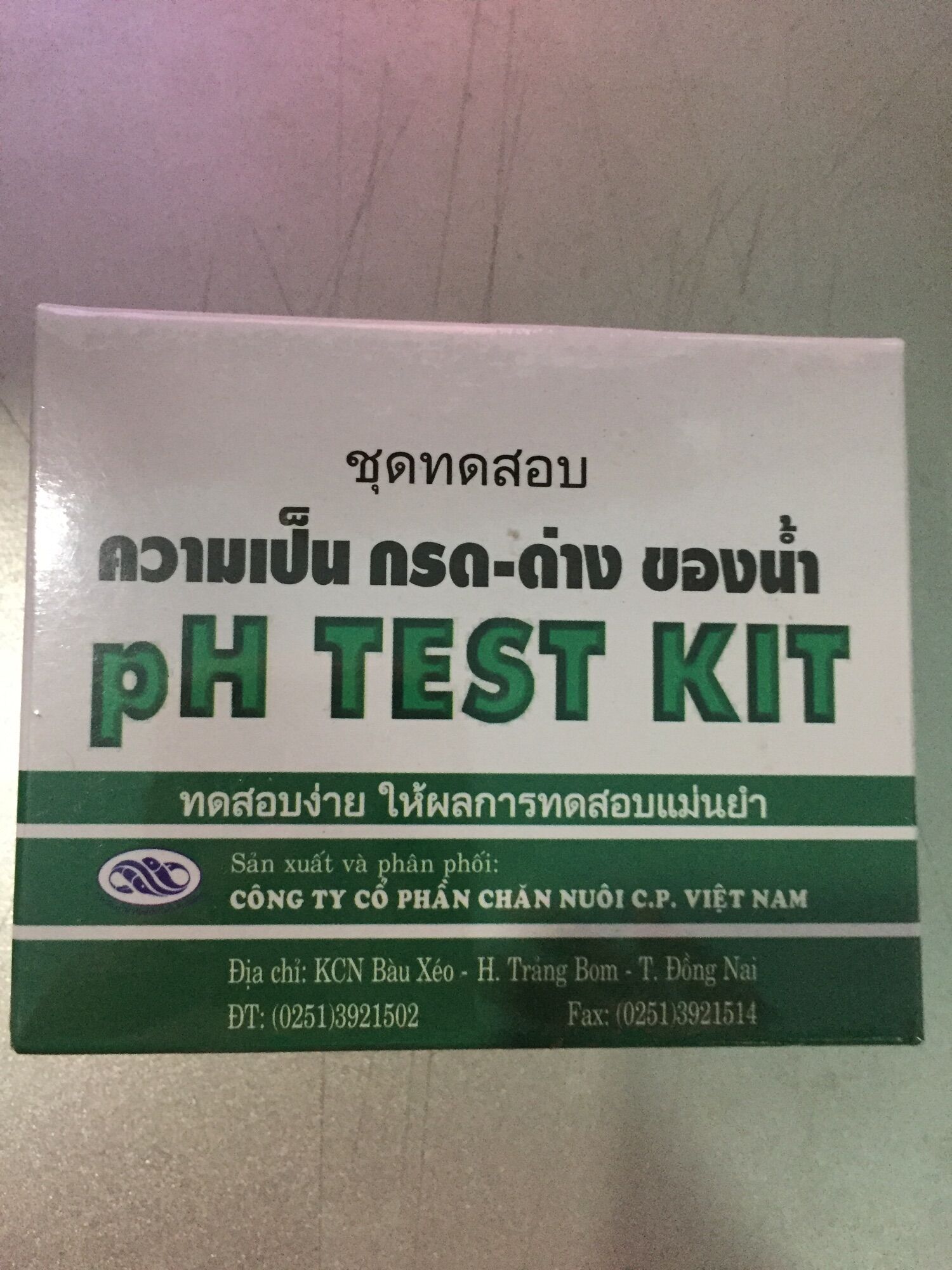 Dụng cụ kiểm tra độ PH của nước