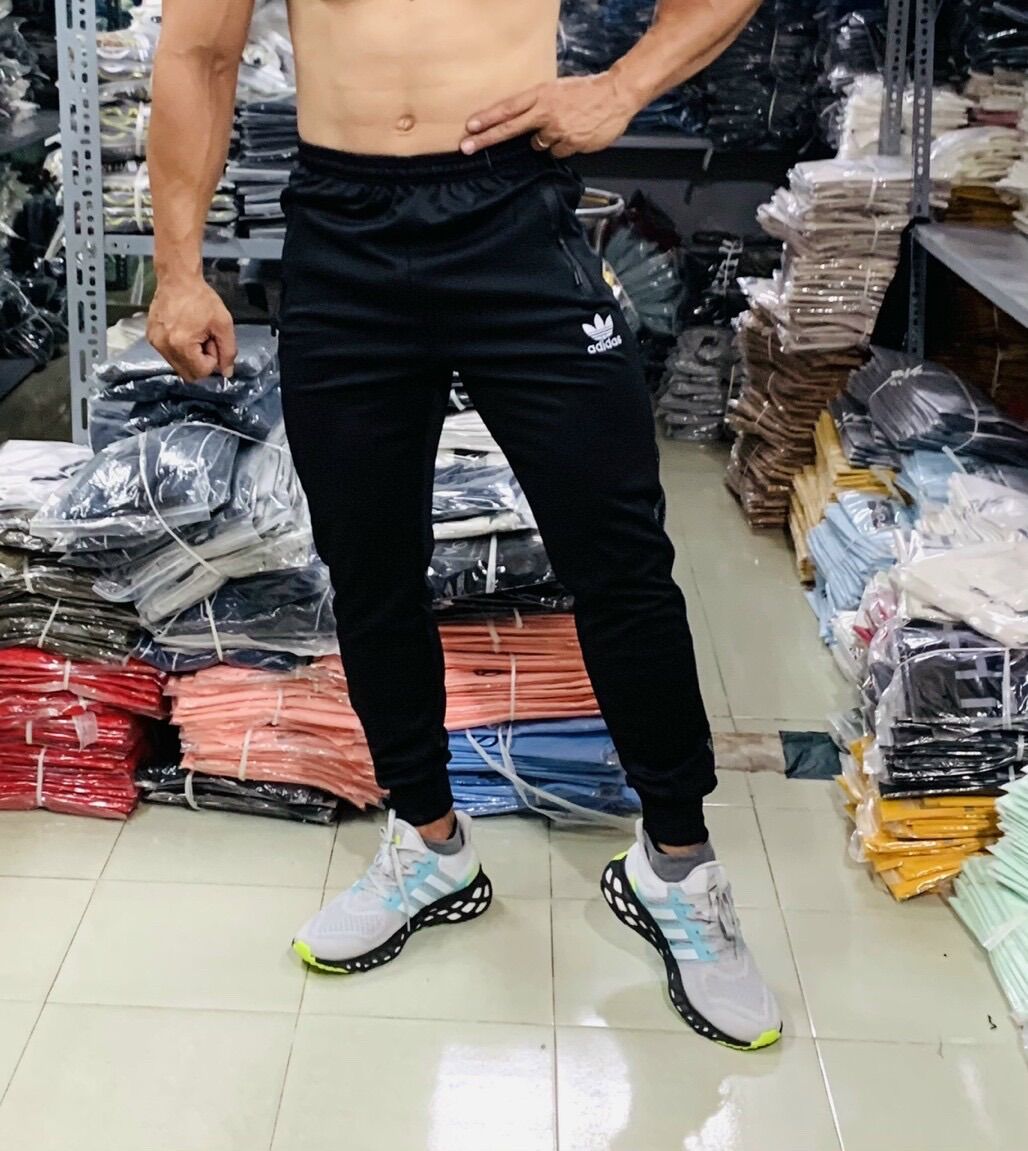 Quần Jogger Adidas chất Polyester dày dặn chất đẹp chuẩn VNXK