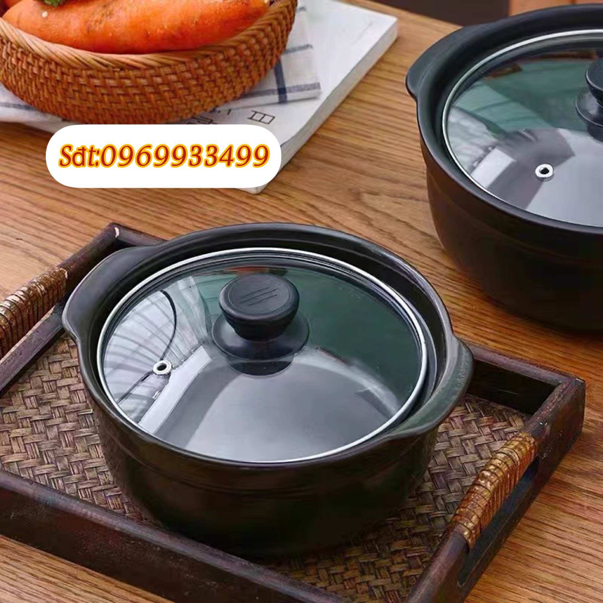 Nồi đất kho cá,kho quẹt,nấu mì cay các size