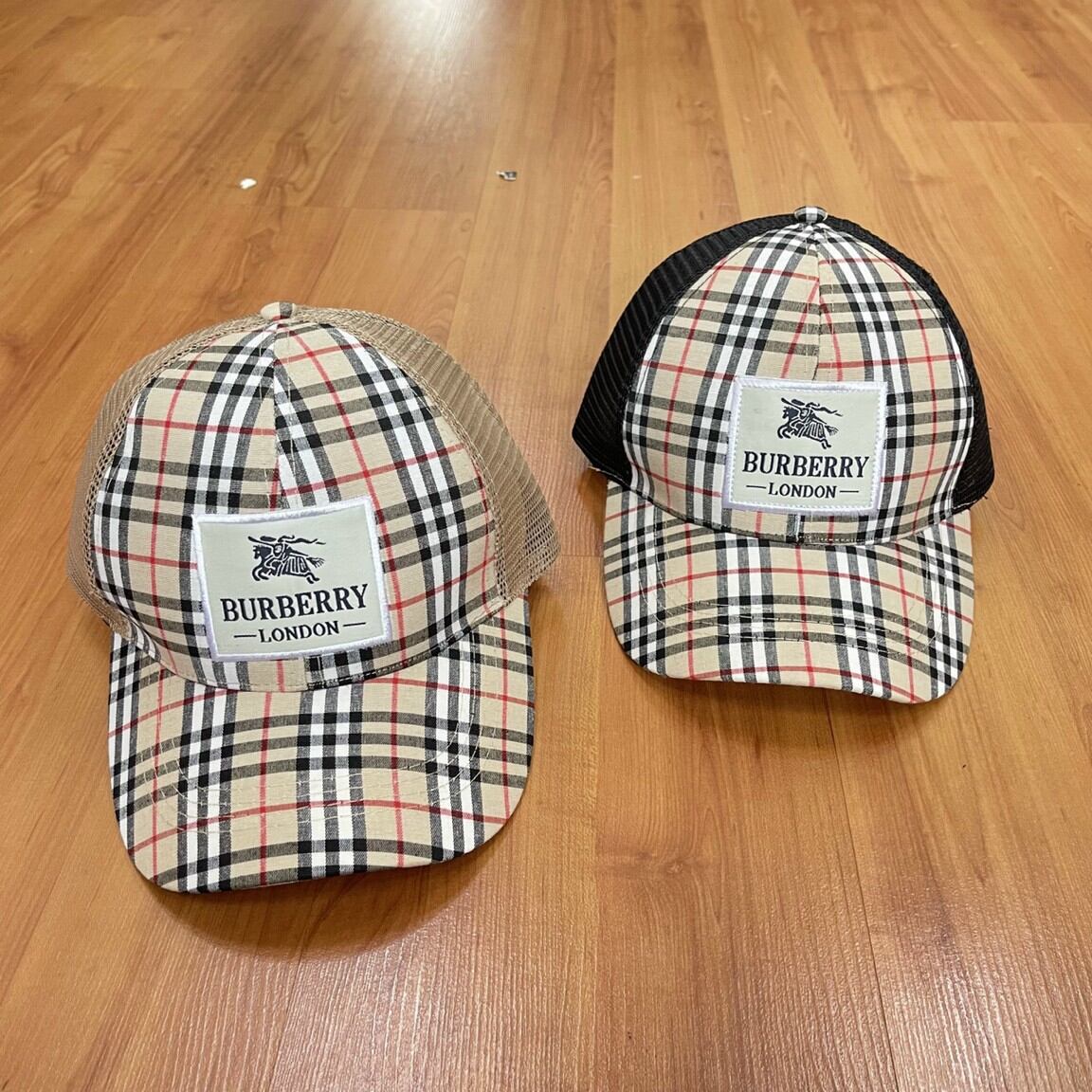 Mũ lưỡi trai burberry phối lưới cực đẹp