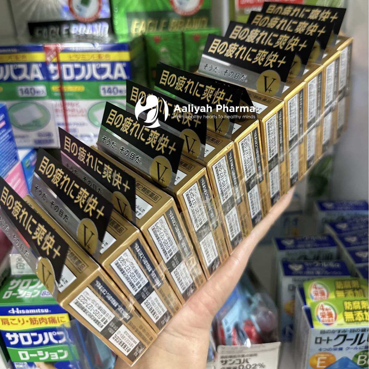Nước nhỏ mắt Santen FX Nhật Bản 🇯🇵 12ml (màu gold)