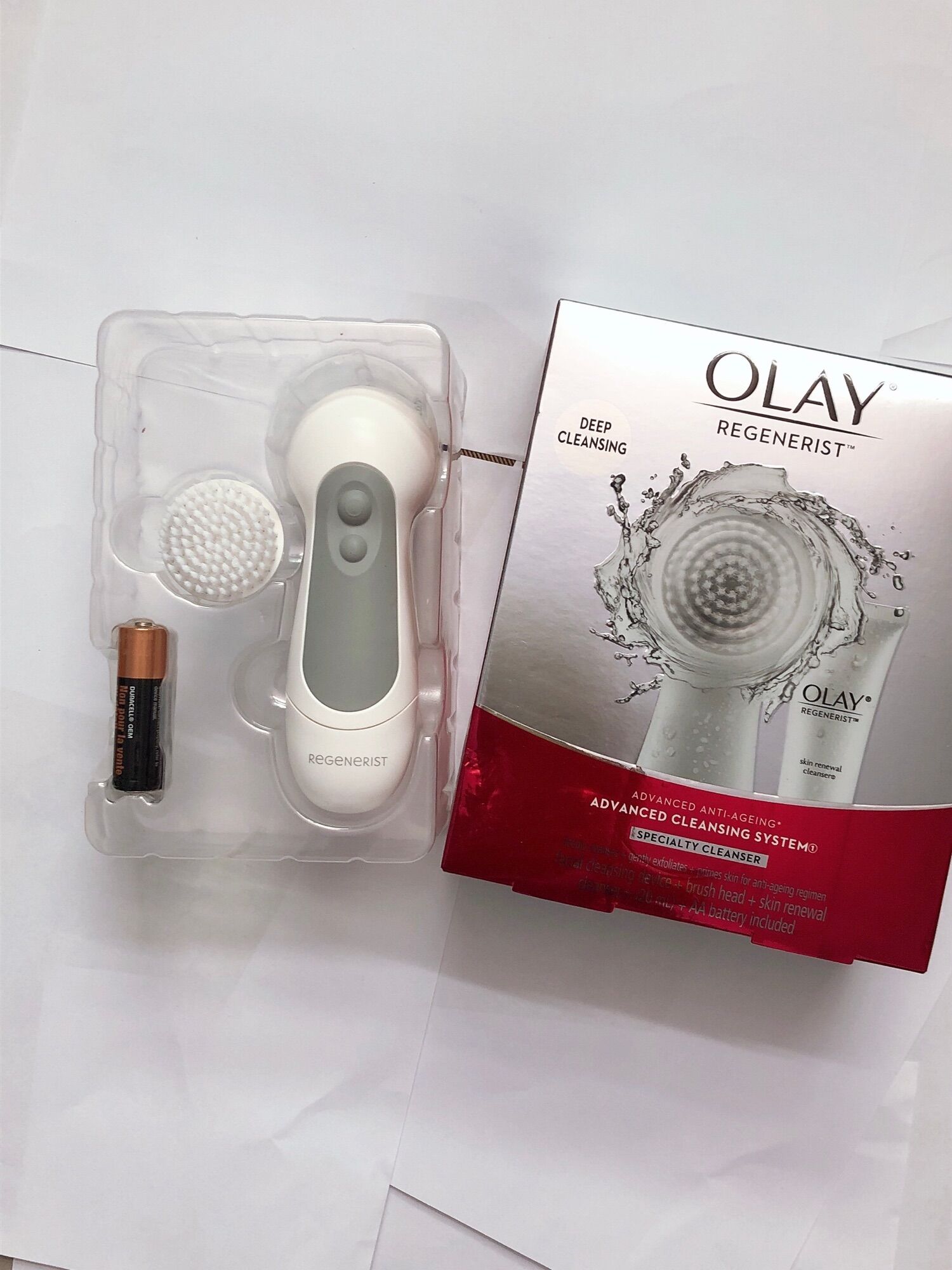 [Bill Úc] Máy rửa mặt Olay Regenerist Advanced Cleansing System