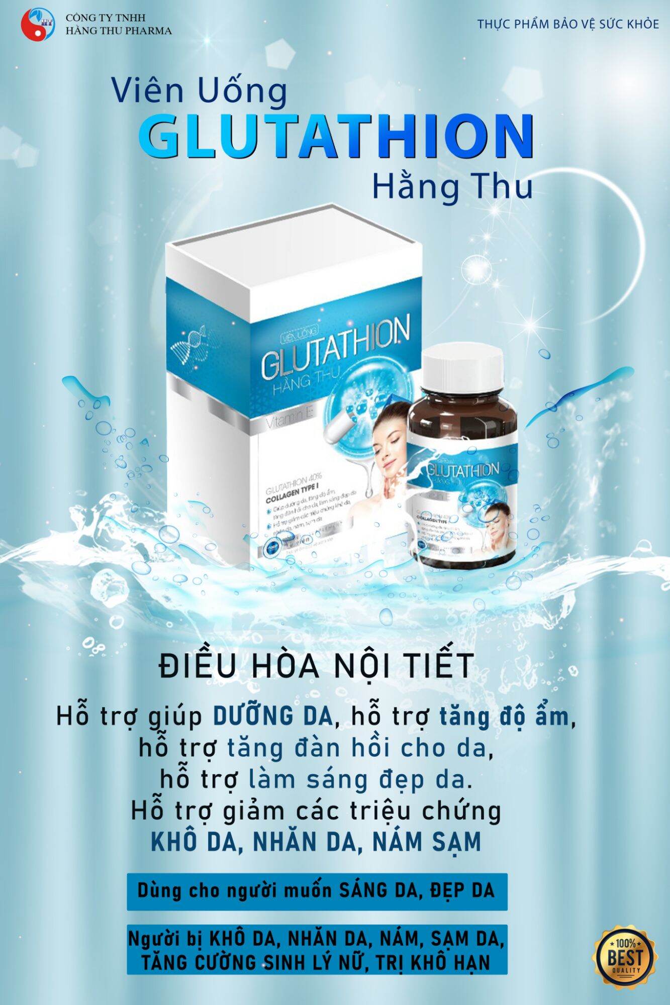 GLUTATHION HẰNG THU( tặng kèm quà tặng trị giá 50k)
