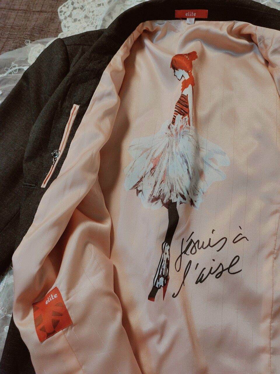 Áo blazer logo học sinh